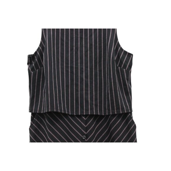 NWT J Jill Dress Medium Ponte Knit Pencil Striped Sleeveless Stretch Pockets - Picture 4 of 12